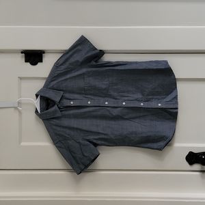 Banana Republic Short Sleeved Button Down